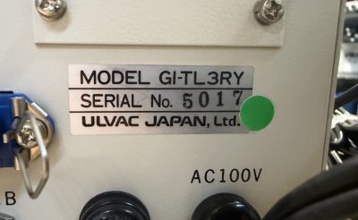 イオン化真空計コントローラー GI-TL3RY 写真4