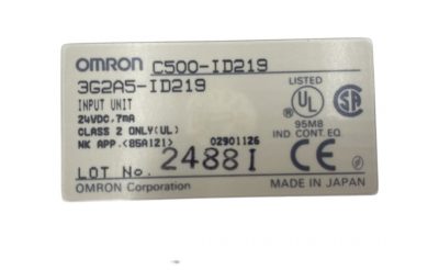DC24V 入力ユニット C500-ID219 写真4