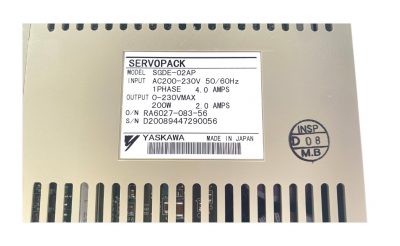 ACサーボパック SGDE-02AP 写真3