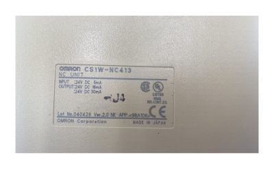 位置制御ユニット CS1W-NC413 写真4