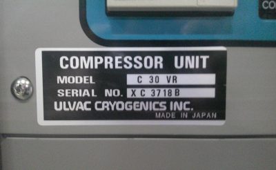 コンプレッサー C30VR 写真5