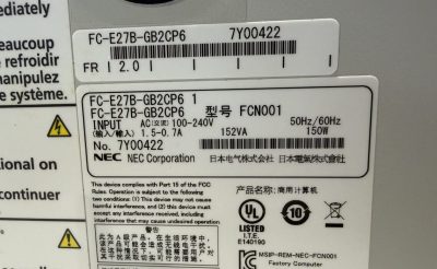 パソコン FCN001 写真4