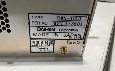 RF パワーセット TX10-7000-08-H/RMN-10L3 写真10