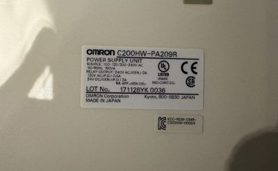 電源モジュール C200HW-PA209R 写真3