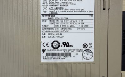 PLC モジュール SGDV-2R1F01A 写真2