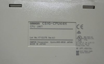 PLC モジュール CS1G-CPU44H 写真3