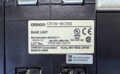 ベースユニット CS1W-BC053 写真2