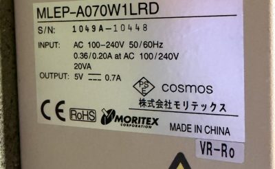 光源コントローラテスト MLEP-A070W1LRD 写真3
