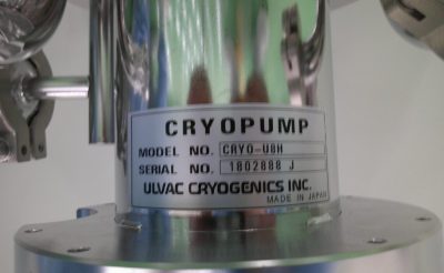 クライオポンプ CRYO-U8H 写真7
