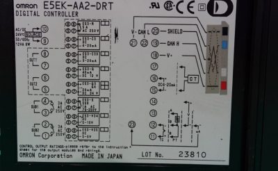 プロセスコントローラ E5EK‑AA2‑DRT 写真3