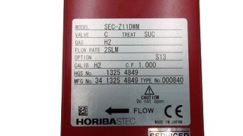 マスフローコントローラ SEC‑Z11DWM 写真3