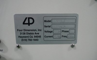 自動四点プローブ測定システム （抵抗率測定機） 333A 写真6
