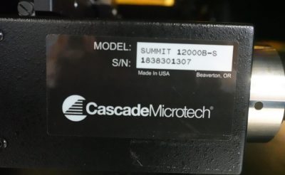 プローバー SUMMIT 12000B-S 写真9