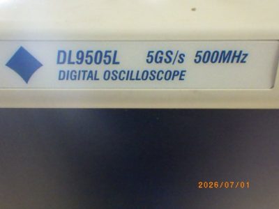 デジタルオシロスコープ DL9505L 写真4