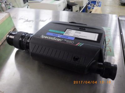 分光放射輝度計 フォトリサーチ Spectra Scan PR650