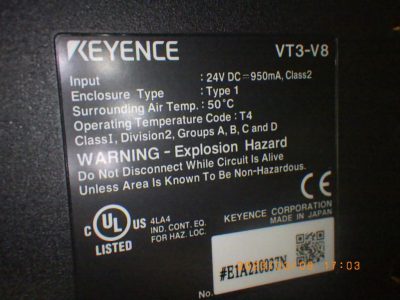タッチパネル VT3-V8 写真4