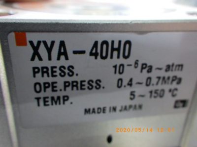 Vacuum Valve XYA-40H0 photo 2