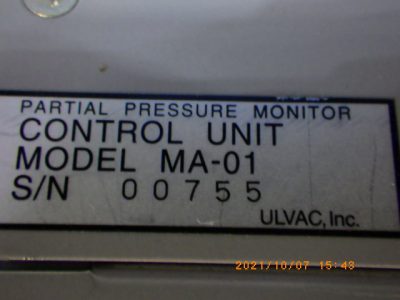 分圧計 model MA-01 写真2