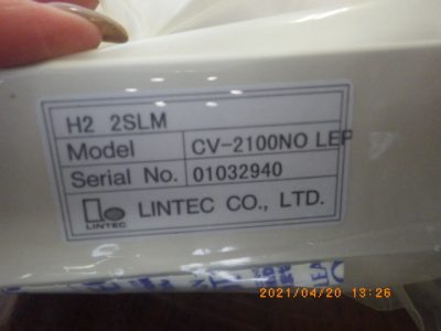 マスフローコントローラー（MFC） CV-2100NO　LEP 写真2