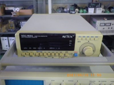 ファンクションジェネレータ METEX MXG-9810A
