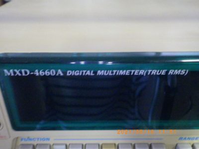 デジタルマルチメーター MXD-4660A 写真2