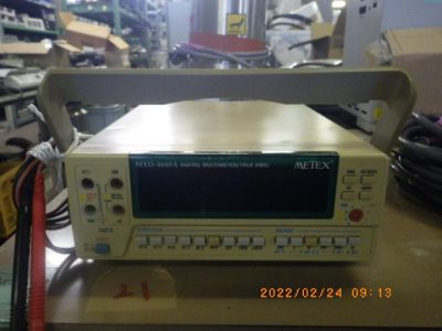 デジタルマルチメーター MXD-4660A 写真2