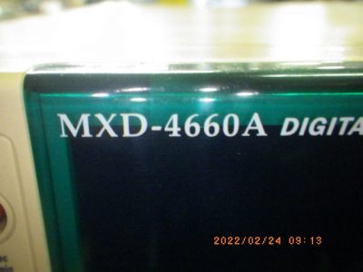 デジタルマルチメーター MXD-4660A 写真4