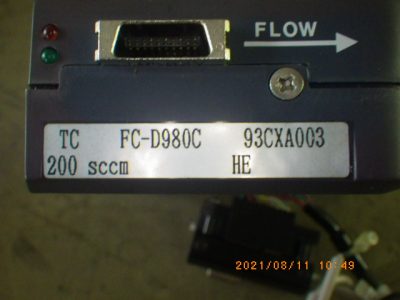 マスフローコントローラー（MFC） FC-D980C 写真2