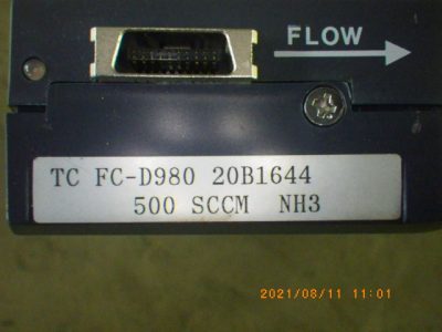 マスフローコントローラー（MFC） FC-D980 写真2
