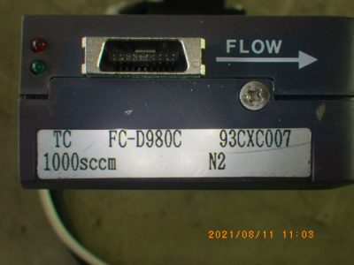 マスフローコントローラー（MFC） FC-D980 写真2