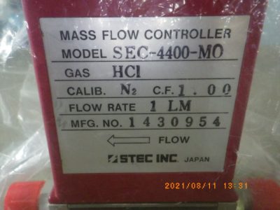 マスフローコントローラー（MFC） SEC-E4400-MO 写真2
