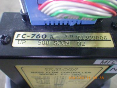 マスフローコントローラー（MFC） FC-760 写真2