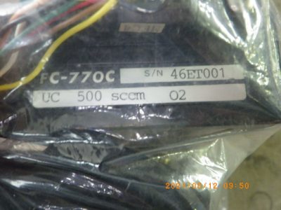 マスフローコントローラー（MFC） FC-770C 写真2