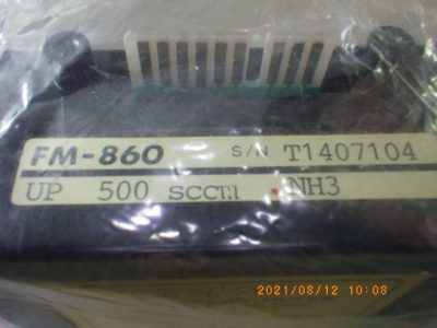 マスフローコントローラー（MFC） FC-860 写真2