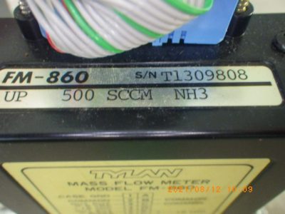 マスフローコントローラー（MFC） FC-860 写真2