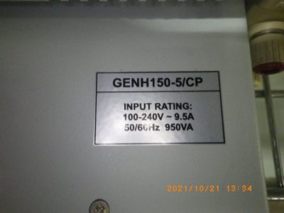 DC安定化電源（CVCC） GENH150-5/CP 写真2