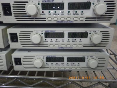 DC安定化電源（CVCC） LAMBDA GENH150-5/CP