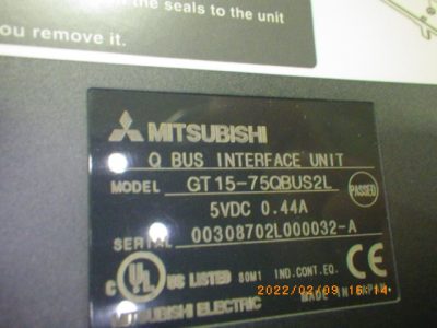 タッチパネル GT15-75QBUS2L 写真2