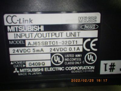 シーケンサー AJ65SBTC1-32DT1 写真2