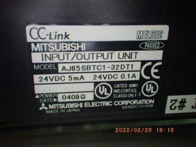 シーケンサー AJ65SBTC1-32DT1 写真2