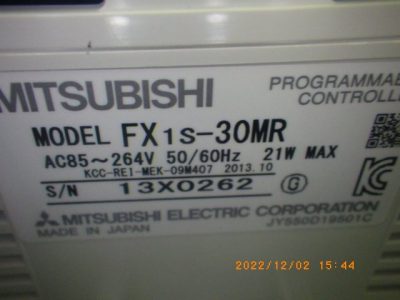 シーケンサー FX1S-30MR 写真5