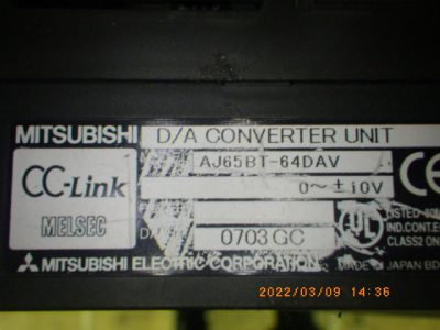 シーケンサー AJ65BT-64DAV 写真2
