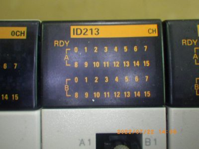 シーケンサー入力ユニット ID213 写真2