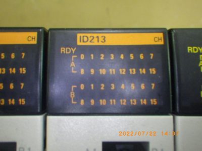 シーケンサー入力ユニット ID213 写真2