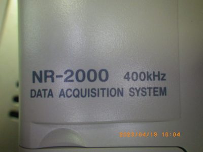 データロガー NR-2000 写真2