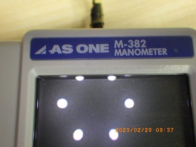 マノメーター M-382 写真2