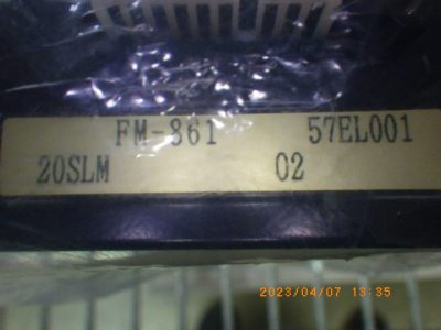 マスフローコントローラー（MFC） FM-861 写真2