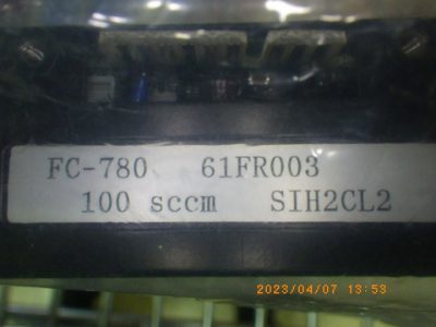 マスフローコントローラー（MFC） FC-780 写真2