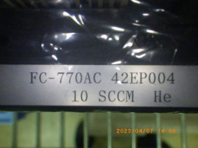 マスフローコントローラー（MFC） FC-770AC 写真2