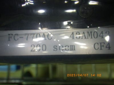 マスフローコントローラー（MFC） FC-770AC 写真2